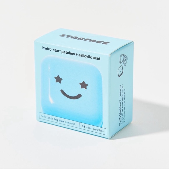 Starface Other - Starface Hydrocolloid Pimple Patch & Mirrored Compact -HydroStar Big Blue